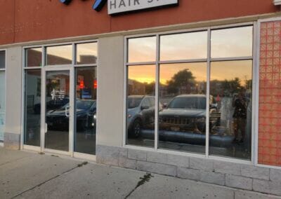 Hair Spa Commercial Window Tint